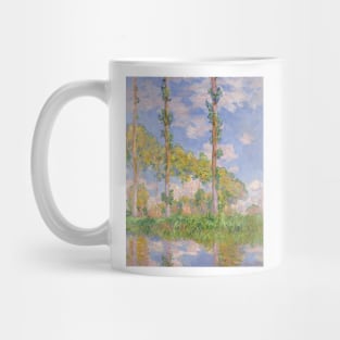 Poplars in the Sun by Claude Monet Mug